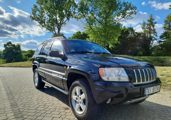 Jeep Grand Cherokee cena 24777 przebieg: 366800, rok produkcji 2004 z Chęciny małe 106